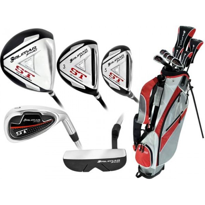 MEN'S LEFT ORLIMAR ST EDITION COMPLETE GOLF CLUB SET WITH STAND BAG